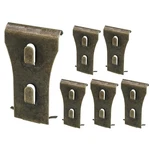 Biaungdo 6 Pcs Brick Wall Clips, Steel Hook Heavy Duty Han. New. Price: $9.55.