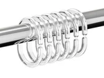 Resze Pcs Shower Curtain Rings, Plastic Clear 24PC, New. Price: $11.94.