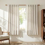 Nicetown Semi Sheer Curtains 63 Inch Length 2 Panels For Bedroom, Rod Pocket ... New. Price: $28.04.
