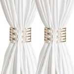 2PCS Decorative Curtain Tiebacks Golden Pearls Holdbacks Drap... New. Price: $22.39.
