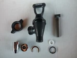 Wilbur Curtis WC-37260 Black Faucet With Thru Wall Fitting New. Price: $16.99.