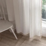 Bclbuste Boho Curtains Semi-blackout Window 84 Inch 2 Pannels For Livin New. Price: $55.35.
