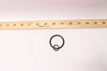 (14-PK) Ivilon Drapery Eyelet Curtain Rings Loop For Hook Pins Black 1.7" Open. Price: $5.48.