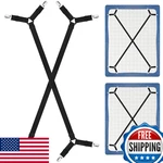 Chrorine Sheet Holder Straps Adjustable Fasteners Clips Keep Bedding New. Price: $10.75.