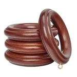 Kirsch Wood Trends Classics Rings For 2" Pole Mahogany- Pack Of 4 New. Price: $18.98.