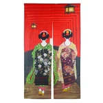 Ligicky Noren Japanese Style Doorway Curtain Kyoto Geisha Girls At Fushimi In... New. Price: $34.32.