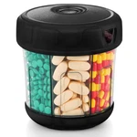 Extra Large Supplement Organizer With Xl 7 Compartments, Tpu Soft Lid Easy To... New. Price: $28.59.