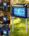 New Solar Bug Zapper Outdoor, Phatroyyee Mosquito 4500V, Waterproof Portable Fly. Price: $124.37.