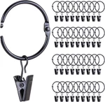 Pack Openable Metal Curtain Rings With 1.22 D 36PCS, - Black New. Price: $19.76.