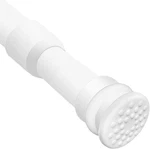 Small Tension Curtain Rods To Inches, Heavy Duty Short 16-28", White New. Price: $14.51.
