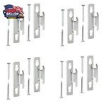 Kenney Mfg KN851 Single Curtain Rod 1.25 X 3 Inches, Silver New. Price: $13.14.