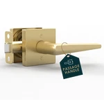 Mega Handles Schein Passage Door No Lock Reversible Gold New. Price: $39.99.