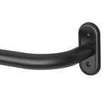 Wolistsa Curtain Rods For Windows 66 To Inch, 60''-120'' (1 Pack), Black New. Price: $42.99.