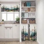 Tayney Floral Kitchen Window Curtains Valance And Tier Set 36 Inch, Watercolo... New. Price: $27.54.