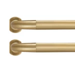 Pack 1INCH Diameter Wrap Around Curtain Rods, 28-48INCH Adjustable Length R... New. Price: $66.60.
