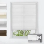 Lazblinds Cordless Cellular Shades, No Tools Drill Light Filtering Honeycomb New. Price: $15.00.