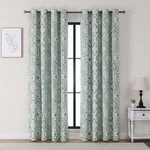 Airwill Blackout Curtains 84 X 52 Inches, Panel Set, Grommet Top Window Green New. Price: $17.50.