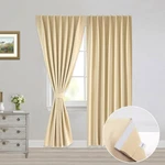 Muamar No Drill Blackout Curtain, Easy Install Window Panels, Portabl... New. Price: $51.52.
