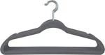 Slim Velvet Clothes Hanger Grey 17.72X9.25 Durable Abs Non Slip Space Saver New. Price: $12.89.