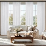 40 X 102 Panels Set Miulee Pinch Pleated Thick Linen Curtains Light Filtering New. Price: $79.99.