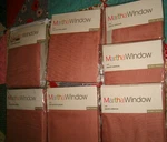 Martha Window Voile Rod Pocket Panel Curtain 2 60" & 118"X84" Valances Used. Price: $24.95.