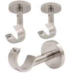 Heavy Duty Adjustable Wall Ceiling Curtain Rod Brackets Fits 1 Inch 3 Pcs New. Price: $47.07.