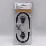 Kenney Davenport Window Curtain Holdback Pair, Matte Black New. Price: $10.00.