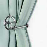 Drapery Set Of 2 Silver, Curtian For Drapes, Decorative ... New. Price: $17.09.