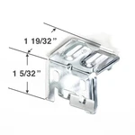 (2) Levolor Kirsch Metal Mounting Bracket For Mini Blinds Used. Price: $9.59.