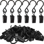 Stainless Steel Hooks Curtain Clips, 50 Pack Hanging Party Lights Hanger New. Price: $16.99.
