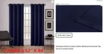 Panel 52 84 Exclusive Home Curtains Sateen Blackout Grommet Top New. Price: $24.95.