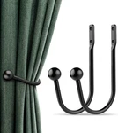 Holdbacks, 2PCS Curtains Holder Wall Mounted Drapery Tiebacks Retro Wind New. Price: $12.54.