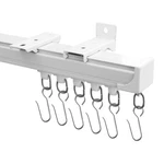 Hoeflife Ceiling Tracks,curtain Wall Mount,track Curtains Rod C... New. Price: $61.93.