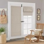 Nicetown 100% Blackout Linen French Door Curtain For Window, Cordless No Dr New. Price: $46.99.