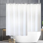 Yisure White Short Inch Shower Curtain For Clawfoot Tub, 180X60 Wrap Around New. Price: $39.92.