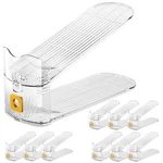 Giunjoe Shoe Slot Organizers Clear Stacker Pack, New. Price: $44.70.