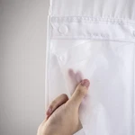 River Dream Plastic(peva) Snap Shower Curtain Liner Replacement With Magnets New. Price: $13.21.