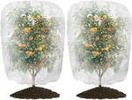 Unves 2-PACK Garden Netting, 3X4.5FT White Polyethylene Mesh With Drawstring, Du Open. Price: $9.99.