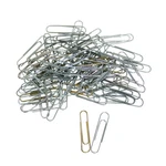 Large Standard Metal Paper Clips 1.75" - 2" Long Silver Gold Tone Mix For Office Used. Price: $10.99.