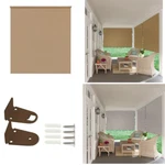 Outdoor Patio Porch Deck Roller Blind Cordless Sun Shade Up 96 X 72 Haz New. Price: $100.21.