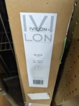 Ivilon Window Curtain Rod End Cap Style, 1" Dia, 28-48" Black 310-161BLA-28-48 Open. Price: $28.00.