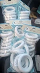 Graber Wood Pole Eyelet Rings 2 Packs Of 7 New Package Walnut 1 3/8" Dia. Price: $9.00.