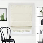 Chicology Roman Shades For 23"W X 64"H, Del Mar Moon Shell (blackout) New. Price: $100.99.