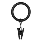 Kenney Window Curtain Clip Rings, Set Of 14, Black New. Price: $22.39.