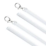 4 Pack Curtain Pull Rod With Metal Snap Invisible Clear Push Wand For... New. Price: $96.98.