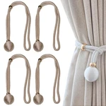 Curtain Tiebacks Decorative Holdbacks With Ball, 4 Pack Simple And Elegant Ha... New. Price: $9.59.