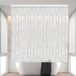 Jakooz Rollup Shower Curtain For Bathroom. (56"X95") New. Price: $119.99.