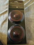 New Cambria Classic Solid Wood Drapery Spindle Holdbacks Aged Cherry. Price: $8.50.