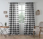 Driftaway Semi Sheer Buffalo Plaid Curtains Rod Pocket Checkered Farmho... New. Price: $50.22.