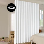 Luminbarrier Room Divider Curtain Sets Bendable Ceiling Track 95 Blackout Total New. Price: $74.25.